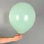 Шарик воздушный латексный 30 см (100) макарун зеленый, IDEA7-DL-020 - миниатюра 2