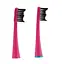 Насадки для звуковой электрощетки Black Whitening II Shocking Pink (розовые) Megasmile 2 шт - миниатюра 2