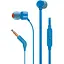 Наушники JBL T110 Blue (JBLT110BLU) - миниатюра 1