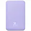 Портативний ЗП Power Bank Baseus Magnetic Mini OS 20W c БЗП 10000 mAh (PPCX110105) Purple - мініатюра 1