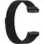 Ремінець DK для Xiaomi Redmi Watch 3 Active / 3 Lite Metal Milanese Loop Magnetic (black) - мініатюра 2