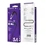 Кабель BOROFONE BX32 USB to Type-C 2.4A, 1m, nylon, aluminum+TPE connectors, Black - мініатюра 2