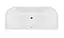 Ванна акрилова пристінна Rea Capr 150x75 whte REA-W9800 Білий - мініатюра 3