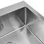 Кухонная мойка Germece Handmade 1000x500x230 R (с креплением), Нержавеющая сталь - миниатюра 4