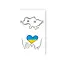 Набор временных татуировок «UKRAINE IS MY HOME» L-49 - миниатюра 1