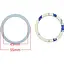 Стальная пластина DK для MagSafe Ring на скотче (Кольцо О / white) - мініатюра 2