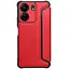 Чохол-книжка Getman шкіряний Razor PU для Xiaomi Redmi 13Coco C65 Red - мініатюра 2