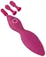 Кліторальний вібратор Sweet Smile Spot Vibrator With 3 Tips 17.9 см рожевий - мініатюра 6