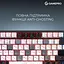 Клавіатура GamePro Asgard Valhalla 75% Exploded QLAB Orange Switches (MK160B Pro) - мініатюра 12