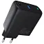 Сетевое зарядное устройство Proove Silicone Power, черное, 45 Вт, 1xType-C (25 Вт, PD3.0) / 1xUSB (20 Вт, QC3.0) (WCSP45110001) - миниатюра 1