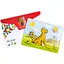 Пазлы для детей Така Мака Пазл 3 в 1 Котик красные 28 элементов (200001-UA) - миниатюра 1