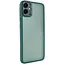 Чехол Epik TPU+PC Lyon Frosted для Samsung Galaxy A06 Green - миниатюра 1