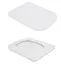 Унитаз подвесной Qtap Crow Ultra Quiet White, с сиденьем Slim Duroplast/Soft-close/Quick Release QT05335172W - миниатюра 7