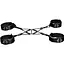 Набор для связывания Lockink Hogtie Set - Black - миниатюра 7
