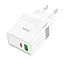Адаптер сетевой HOCO Extension speed charger N21 1 USB + 1 Type-C 30 W - миниатюра 1
