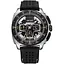 Чоловічий годинник Megir 2056 Todest Silver/Black - мініатюра 1