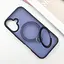 Чохол Ummi Colorful with MagSafe HQ Ring для Apple iPhone 16 (6.1) Dark Blue - мініатюра 3