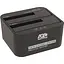Док-станція AgeStar 3UBT6 для 2xHDD/SSD 2.5"/3.5" SATA USB 3.0 black (3UBT6-6G) - мініатюра 2