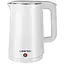 Электрочайник Liberton LEK-6824, белый, 1500W, 1.8л, дисковый, двойная стенка (нержавеющая сталь+пластик), автоотключение, - миниатюра 1