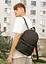 Мужской рюкзак Sambag Brix RQH черный 35 х 25 х 12 см (11521001m) - миниатюра 1