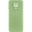 Чохол TPU GETMAN Liquid Silk Full Camera для Xiaomi Redmi Note 9s / Note 9 Pro / Note 9 Pro Max Зелений / Pistachio - мініатюра 1