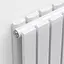 Радіатор дизайнерський Ideale Jolanda 12 4/1800/236 білий, Білий - мініатюра 2