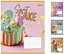 Зошити учнівські 18 аркушів лінія. 1В Sweet cake, 25 шт. в упаковці - мініатюра 1