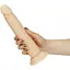 Фаллоимитатор Addiction Naked - 9" silicone Dual Density Bendable Dildo Vanilla - миниатюра 3