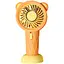 Дитячий портативний USB-вентилятор на акумуляторі Cool Summer помаранчевий (CS1363) - мініатюра 1