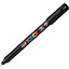 Маркер Uni Posca черный 0.7 мм (PC-1MR BLACK(N)) - миниатюра 1