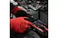 Рукавички робочі захисні Intertool нітрилові пористі 10" червоно-чорні (в упаковці 3 шт.) - мініатюра 2