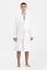 Халат-кимоно unisex Lotus Home - Bold Microcotton white махровый XL - миниатюра 2