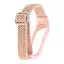 Ремінець Braided Buckle Enhanced Mi Band 3/4/5/6/7 Рожевий - мініатюра 2