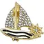 Брошь Парусник (158511392) - миниатюра 1