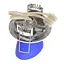 Светильник точечный Brille декоративный HDL-G94 CHR/BLUE 163429 - миниатюра 2
