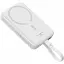 Зовнішній акумулятор Baseus Magnetic Mini 10000mAh 30W White (P1002210B223-00) [140838] - мініатюра 3
