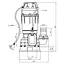 Дренажно-фекальний насос Agua WQD(A) 10-10-1.1 кВт (CV035078) - мініатюра 4