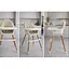 Стул для кормления ребенка 2 в 1 VELANO Evo, beige - миниатюра 3