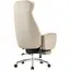 Офісне крісло GT Racer B-6657A Cream [140957] - мініатюра 3