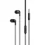 Наушники BOROFONE BM83 Craft универсальные наушники с микрофоном Black - миниатюра 1