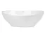 Комплект Qtap Dove: Раковина накладная овальная 415x340x140 мм White + Донный клапан PU02 (QT06113078WN47308) - миниатюра 2