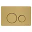 Кнопка змиву Imprese i7111SG золото сатин - мініатюра 1