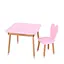 Дитячий стіл 04-025R-DESK, зі стільчиком, рожевий - мініатюра 1