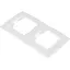 Рамка Brille для розетки ZB-2F wh - миниатюра 2