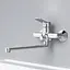Змішувач для ванни Am.Pm X-Joy з довгим виливом хром F85A90000 Хром - мініатюра 5