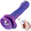 Фалоімітатор 8.2″ з вібрацією для секс-машин Hismith Purple Silicone Dildo with Vibe, KlicLok - мініатюра 1