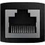 Перехідник Baseus AirJoy Series Network Cable Connector Cluster RJ-45 to RJ-45 Black (B00131100111-01) [140346] - мініатюра 6