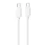 Дата кабель Hoco X113 Beneficio Type-C to Type-C 60W (1m) White - миниатюра 1