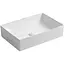 Умивальник накладний Mixxus Premium Quadro-0104 500x350x120 мм MP6515, Білий - мініатюра 1