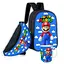 Набор детский Супер Марио рюкзак рюкзак 36х27см сумка-бананка, кружка с принтом для мальчика (01561) - миниатюра 1